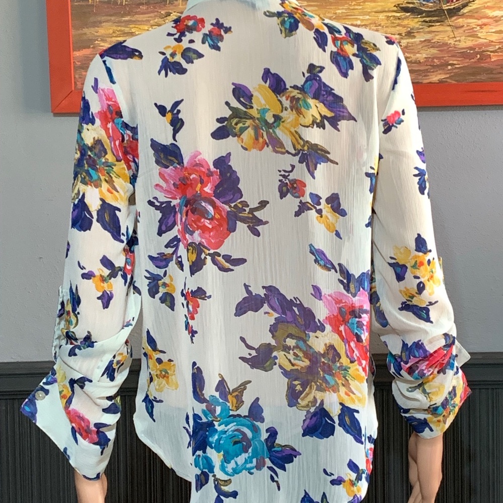 About A Girl Blouse SZ - S - Picture 3 of 4